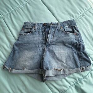 No Boundaries Light Blue Jean Shorts